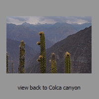 view back to Colca canyon